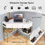Bureau d'ordinateur en coin-1907198928