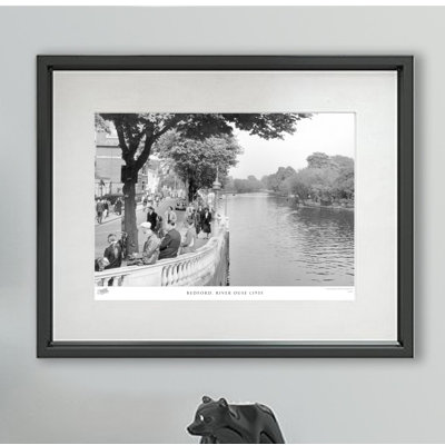 Bedford, River Ouse C1955 - Single Picture Frame Print
