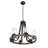 Royst 6 - Light Unique Wagon Wheel Chandelier