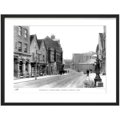 Bishop's Stortford, North Street 1909 by Francis Frith - Single Picture Frame Print