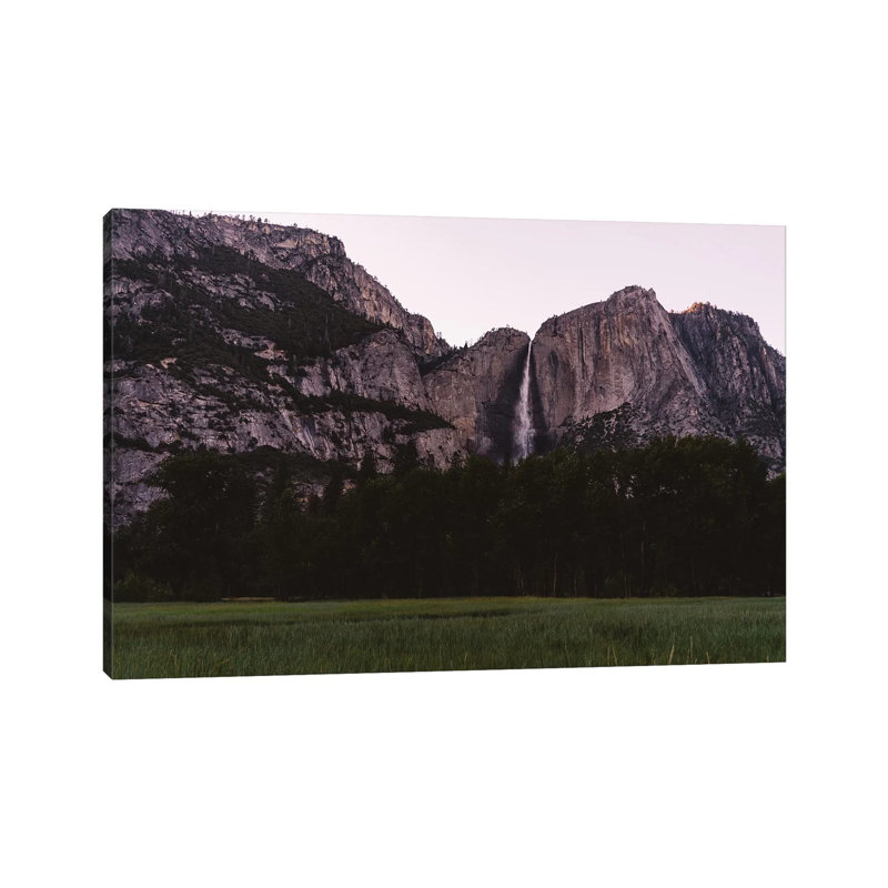 Yosemite Sunset 1 Piece Wall Art on Canvas, 45.72cm H x 66.04cm W x 3.81cm D, Wrapped Canvas