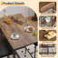 Dining Table Set For 2, Bar Table And Chairs Set With 3 Storage Shelves-111066833