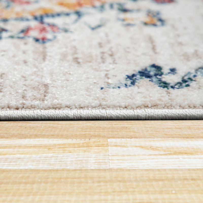 Oriental Indoor Rug, Rectangle 3'11" x 5'7"