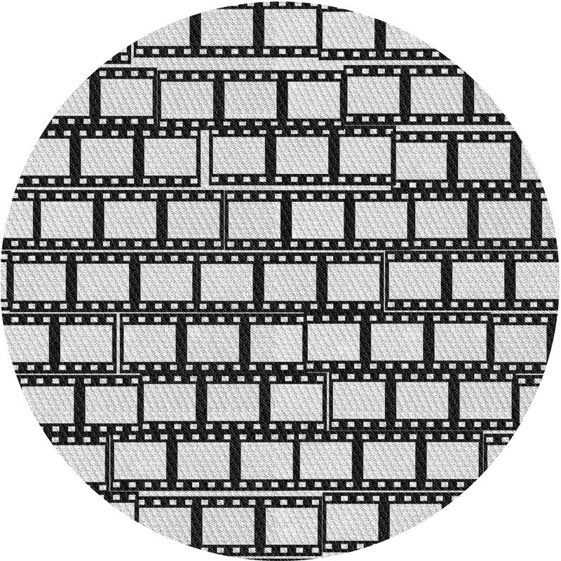 Tapis gris non disponible Clemson, Rond 4 pi