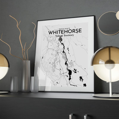 «Whitehorse City Map», impression