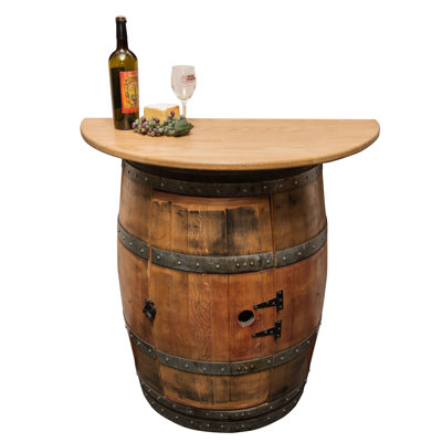Napa East 28"" Barrel Bar with Wine Storage -  Napa East Collection, 1016