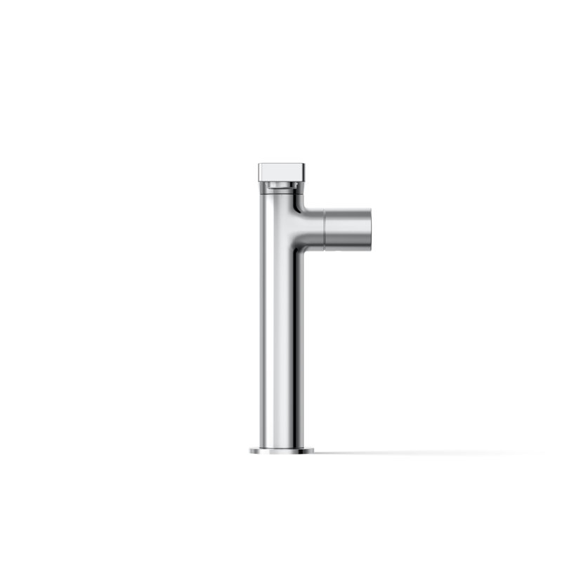 Single-Handle Bathroom Faucet with Drain Assembly, Polished Chrome