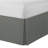 Afia Microfiber Bed Skirt Easy Fit Around Wrinkle Free, Fade Resistant, 16" Drop Length-1551441565-1551441562