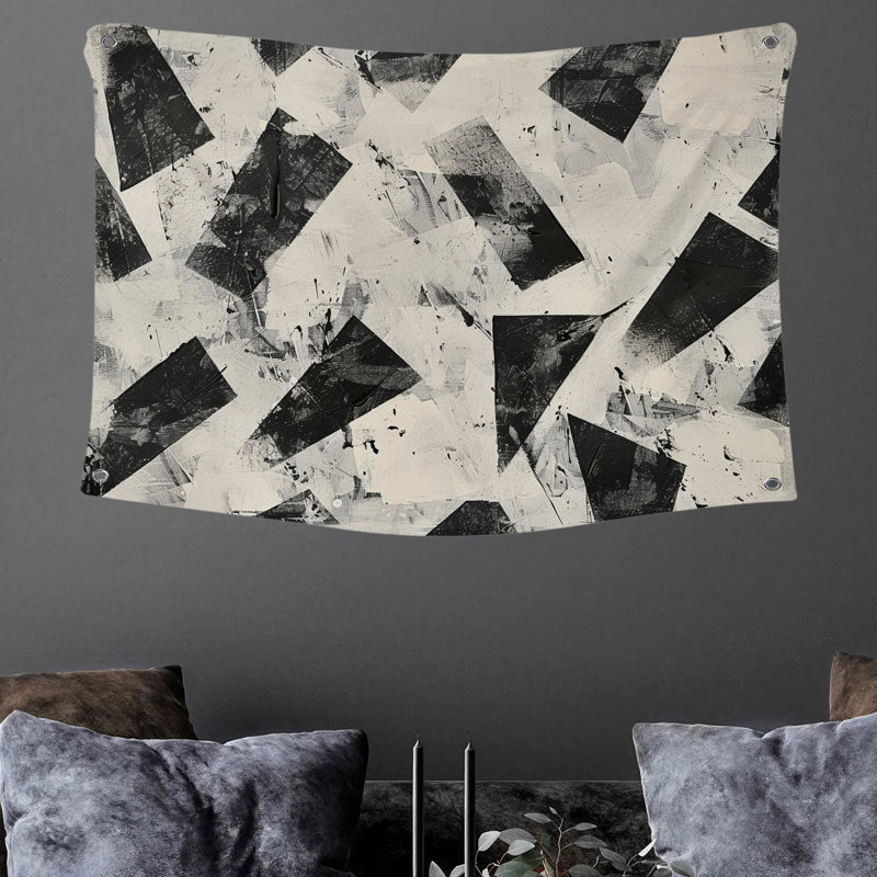 Tapisserie en microfibre, H 68 po x l 80 po