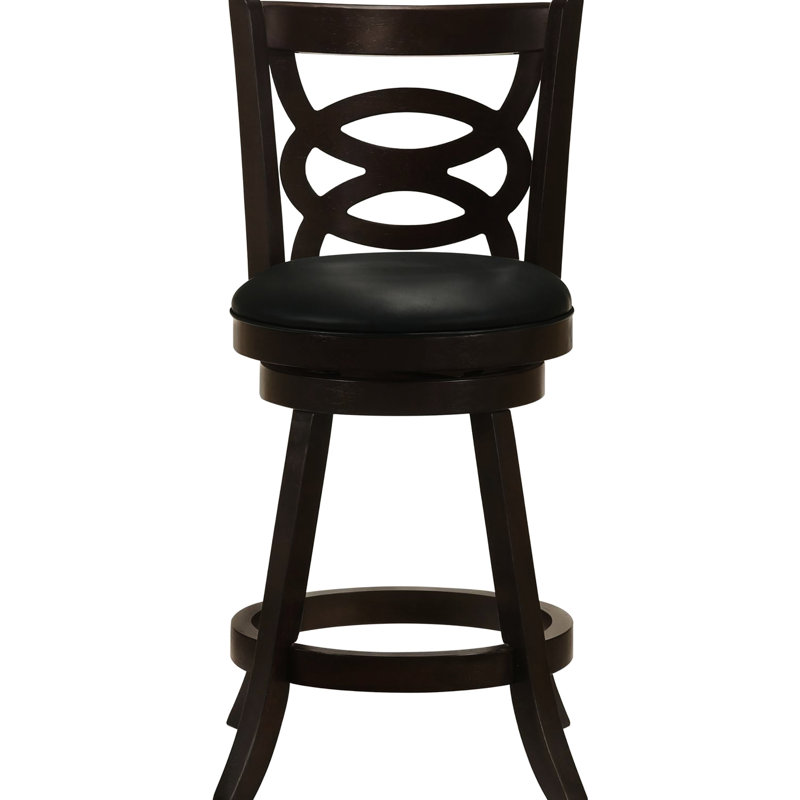 Tabouret de comptoir de 2 - fonction pivotante, noir, couleur, pour les tabourets de salle à manger