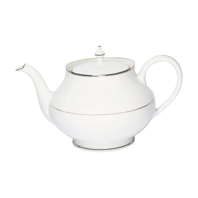 Orsay Porcelain Teapot, Platinum
