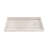 DreamLine SlimLine 36 inch D x 60 inch W x 2 3/4 inch H Single Threshold Biscuit Alcove Shower Base with 2 inch Polished Nickel Right Round Drain-118322005-118321997