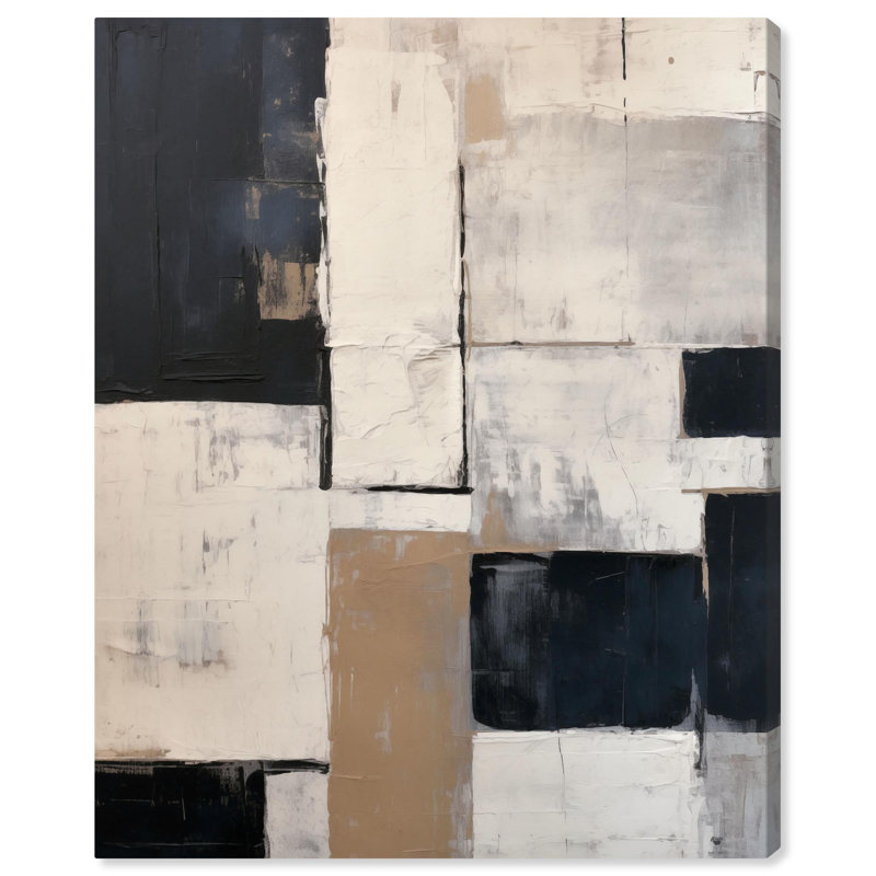 «Nocturne Essence II», toile moderne par Art Remedy, H 45 po x l 36 po, Toile tendue