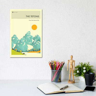 Grand Teton II by Jazzberry Blue - Wrapped Canvas Print