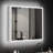 LED Recessed or Surface Frameless Medicine Cabinet with Mirror and Defogger, Magnifying Mirror, Adjustable Shelves, USB & Outlet-2147133961-2147133960