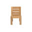 Pacific Outdoor Teak Dining Side Chair with Sunbrella Cushions-696901784