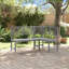 Banc de jardin en bois-527773172