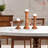 Handcrafted Mango Wood Pillar Candle Holder (Set of 3) -265191515