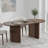 Fohoren Oval Dining Table Double Pedestal Kitchen Table-781556143-781556140