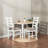 Solid Wood Dining Chair with Seat Cushion (set of 2)-1517026635