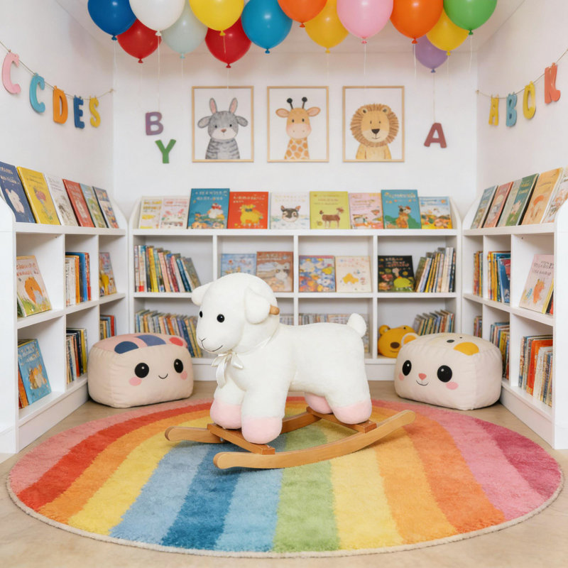 Chaise berçante, jouet berçant pour enfants