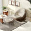 Chaise berçante moderne avec repose-pieds-111656081