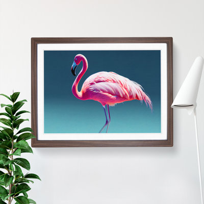 Stimulating Flamingo - Framed Print