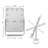 Contour Tri-Tone LED Makeup Mirror with Touch Sensor,360 Degree Swivel Mirror with 7X Magnification-61658709