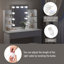 Baysden Dressing Table with Mirror