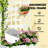 Durable Steel Planters, Space-saving Garden Bed, Modern Style Trellis