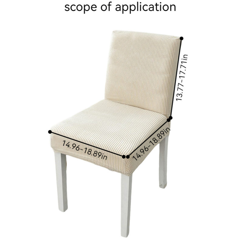 Housse pour chaise de salle à manger