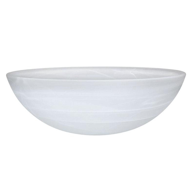 Abat-jour d'intérieur en verre 15,75 "