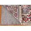 Tapis indien gris en laine 3x5
