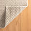 Honeycomb Natural Handwoven Wool Rug-792740849