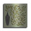 Art mural en métal luxueux «Many Leafed Bouquet» par Renea L. Thull, 12 po x 12 po-733066172