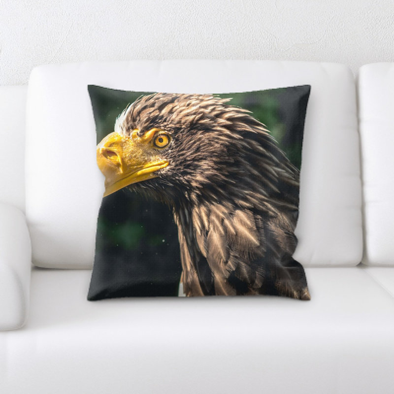 Microsuede Throw Pillow