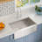 33" L x 21" W Farmhouse/Apron Stainless Steel Kitchen Sink with Accessories
