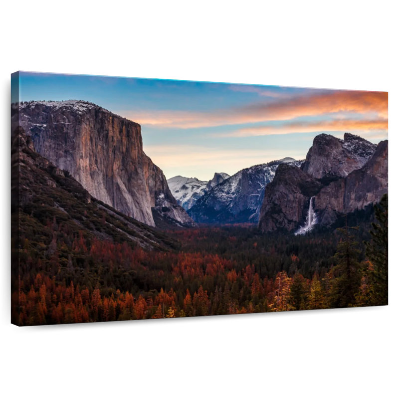 Alvord Scenic Yosemite Peaks, H 34 po x l 51 po