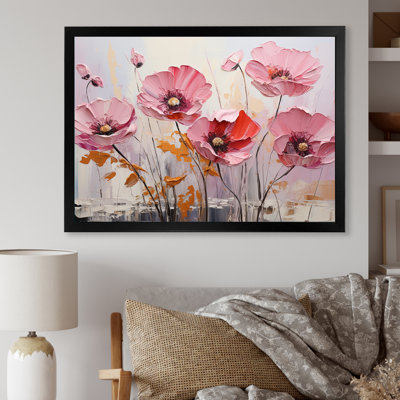 " Vivid Poppy Minimalism Moments "