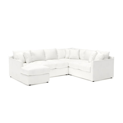 Canapé modulaire en U à 3 pièces de 6 pièces 119 po Cecelia