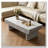 Coffee Table with Grey Wood Texture Tabletop-1856765879