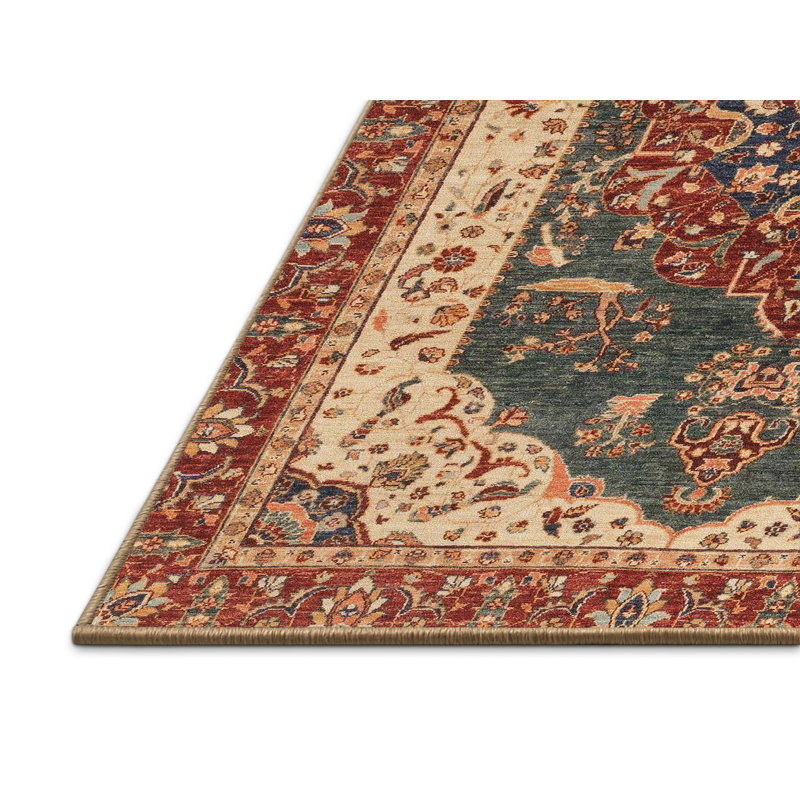Abstract Indoor Rug, Rectangle 2' x 4'