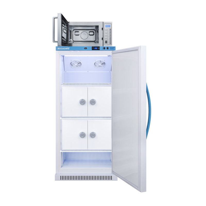 Summit Appliance 23.38 " 8 Cubic Feet Freestanding All-Refrigerator with Ice Maker
