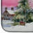Christmas Snowmen Dish Drying Mat