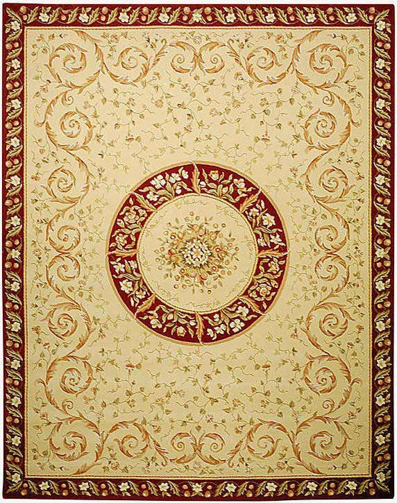 Tapis floral en soie et laine touffeté à la main Fallan Tapis, Rectangle 4 pi x 6 pi