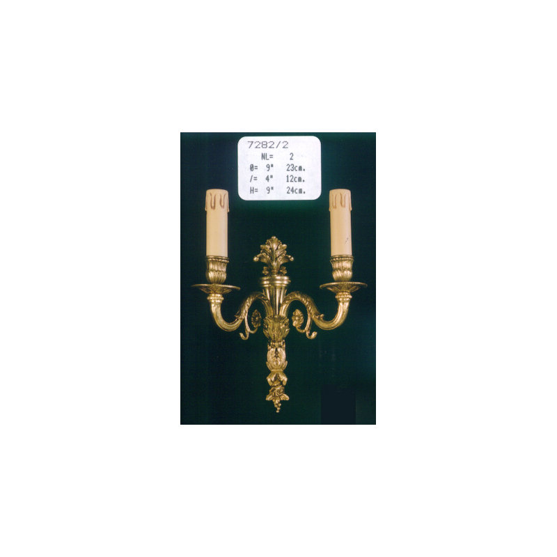Cowie Candle Wall Light, Antique Silver
