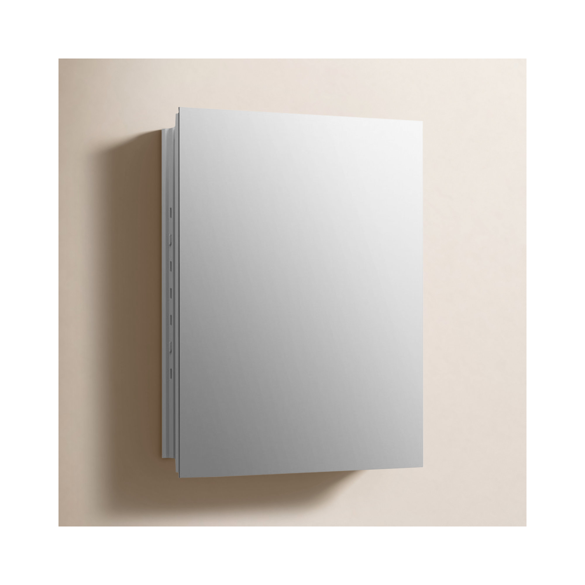 Embark Premium  Rectangular Medicine Cabinet, 20" H x 16" W x 4" D