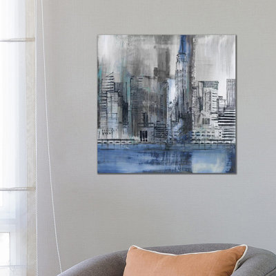 Empire State 1 Piece Wrapped Canvas Painting
