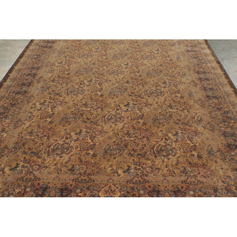 Modern Handmade Wool Geometric Area Rug