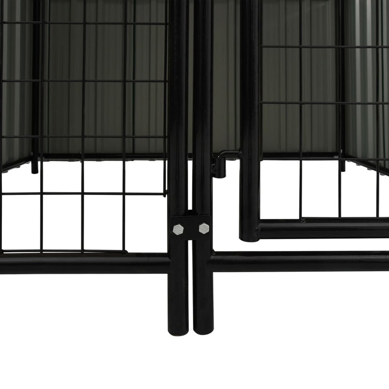 Mira 164cm H Kennel With Door, Anthracite